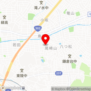 ファミリーマート 緑尾崎山店の地図
