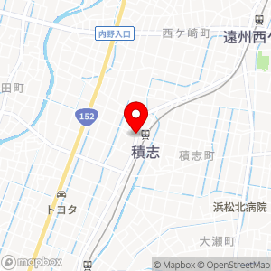 遠鉄積志駅　西パーキングの地図