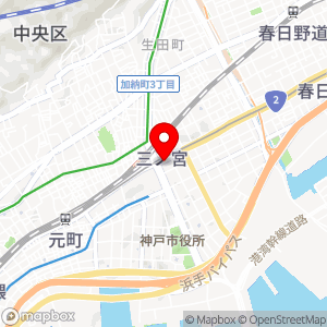 ローソン HB スクラ三宮店の地図