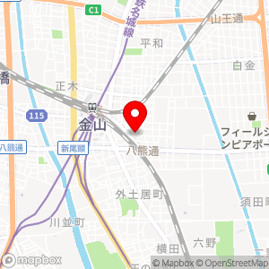 名鉄協商パーキング 金山駅東第2の地図