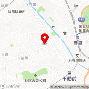 パークジャパン 目黒第2の地図