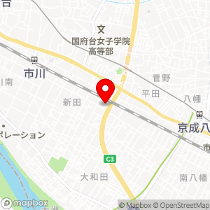 三井のリパーク 市川新田2丁目第2の地図