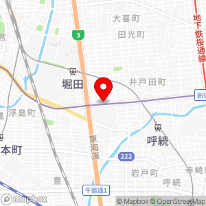 名鉄協商パーキング 堀田駅東第7の地図