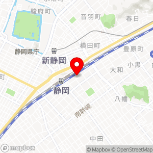 ＪＲ静岡駅南口駐車場の地図