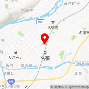 名鉄協商パーキング 名張駅西の地図