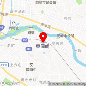 名鉄協商パーキング 東岡崎PBの地図