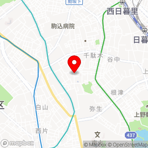 タイムズ 千駄木第8の地図