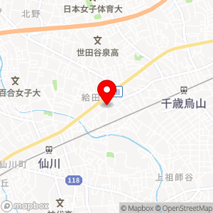 ナビパーク 給田第1の地図