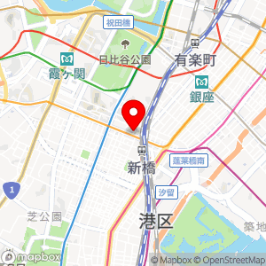ローソン 新橋一丁目店の地図