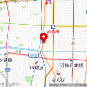 ファミリーマート アメ村西心斎橋店の地図