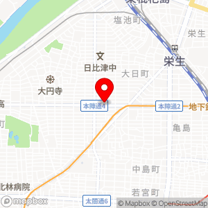 名鉄協商パーキング 本陣の地図