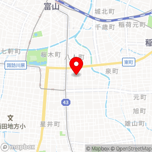 三井のリパーク 富山白銀町の地図