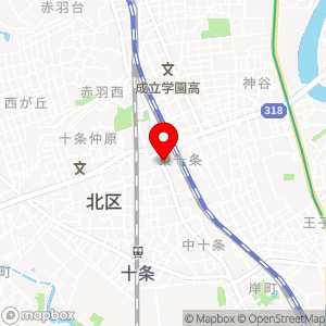 コインパーク 中十条3丁目の地図