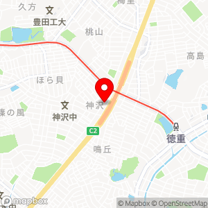 タチヤ 緑神沢店の地図