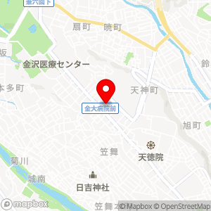 ザ・パーク 金沢大学病院前の地図