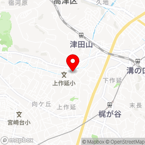 ローソン 高津上作延五丁目店の地図