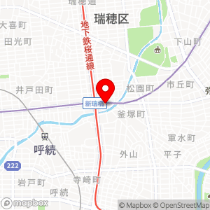 ファミリーマート 瑞穂新瑞橋店の地図