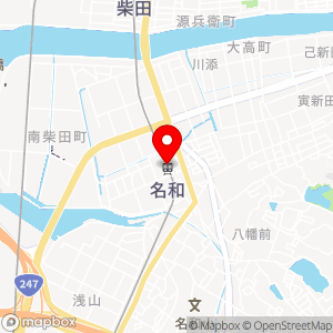 名鉄協商パーキング 名和の地図