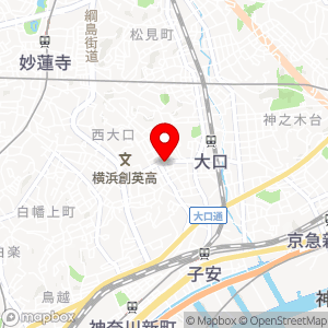 セブン-イレブン 横浜大口仲町店の地図