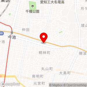 オークワ パレマルシェ 池下店の地図