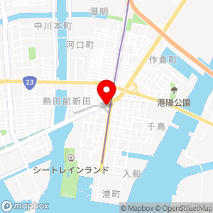 いずみパーキング 名古屋銀行港支店の地図