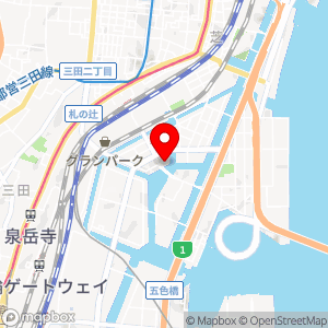 東京港健保会館駐車場の地図