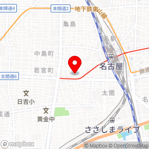 名鉄協商パーキング 竹橋町第6の地図