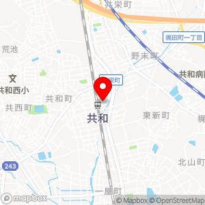 名鉄協商パーキング 共和駅前の地図