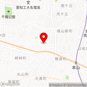 名鉄協商パーキング 山門町第2の地図
