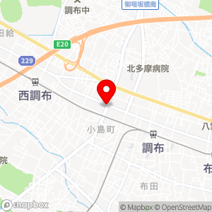タイムズ 調布下石原第3の地図
