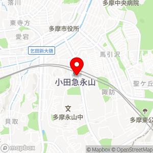 西友 永山店の地図