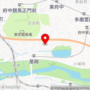 ミニストップ 府中是政店の地図