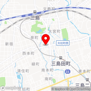 マックスバリュ エクスプレス三島本町店の地図