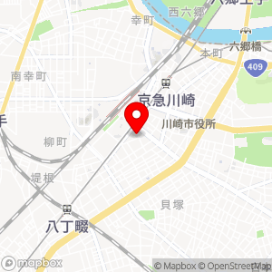 ひとりサウナ ロウリューランド川崎の地図