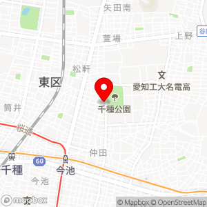 ローソン 千種区仲田店の地図