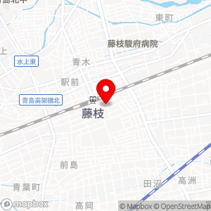 名鉄協商パーキング 藤枝駅南の地図