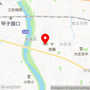 エコパーキング 尼崎稲葉荘の地図
