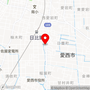 ファミリーマート 愛西日置店の地図