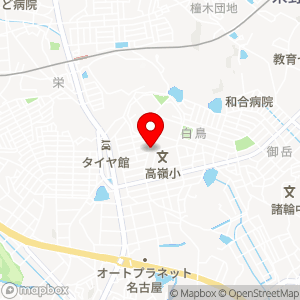 UR都市機構　押草団地駐車場の地図
