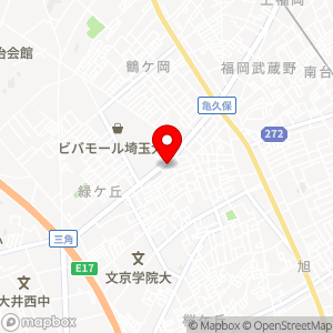 ローソン ふじみ野大井中央四丁目店の地図