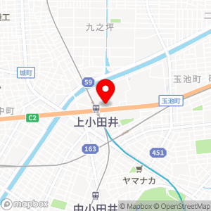 ラッキーパーキング 上小田井駅前の地図