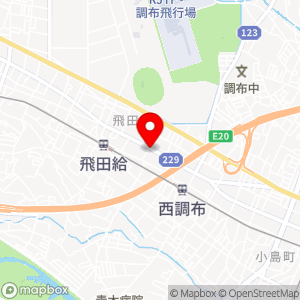 三井のリパーク 調布上石原1丁目の地図