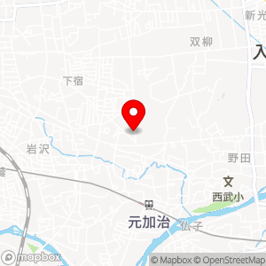 岩沢滝ノ上駐車場の地図