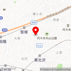 タイムズ 北沢5丁目第2の地図
