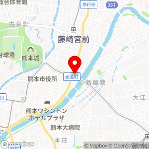 セブン-イレブン 熊本大甲橋店の地図