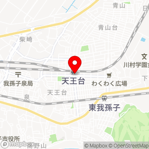 ファミリーマート 天王台駅前店の地図