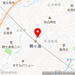 タイムズ 鶴ヶ島駅東口の地図