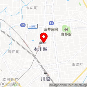 イトーヨーカドー 食品館川越店の地図
