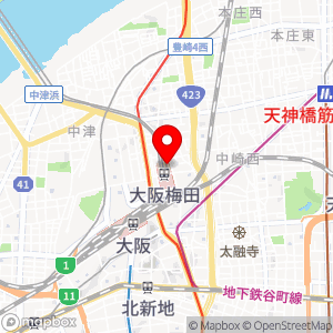 ローソン HA 阪急梅田茶屋町口店の地図
