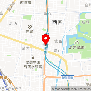 名鉄協商パーキング 浅間町駅北第4の地図